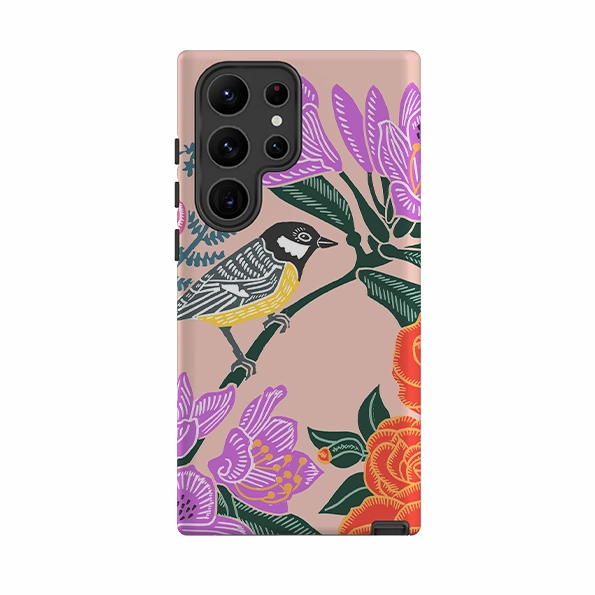 Luxury Look Samsung Tough Case - Camelia By Kate Heiss