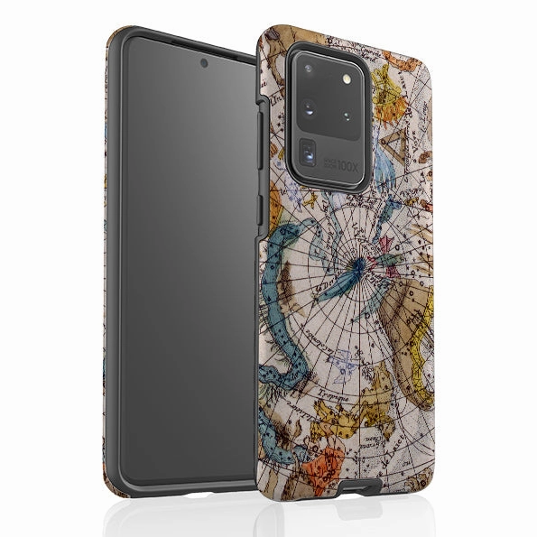 Classic Finish Easy Removal Samsung Tough Case - Celestial Chart By Heritage