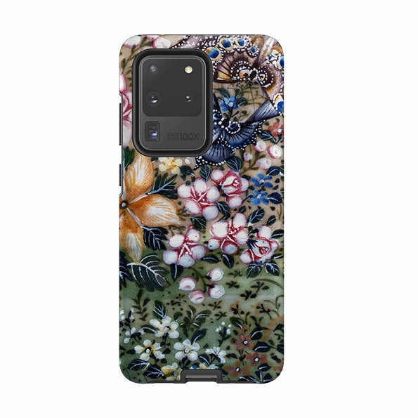 Handcrafted Design Compact Pattern Samsung Tough Case - Chinese Gardens 1 By Heritage