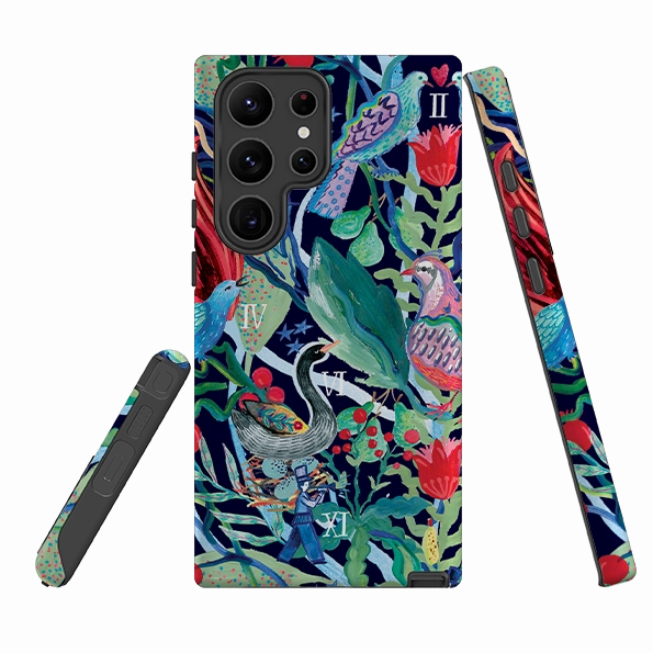 Futuristic style Samsung Tough Case - Christmas Days I By Emma Frances Grant