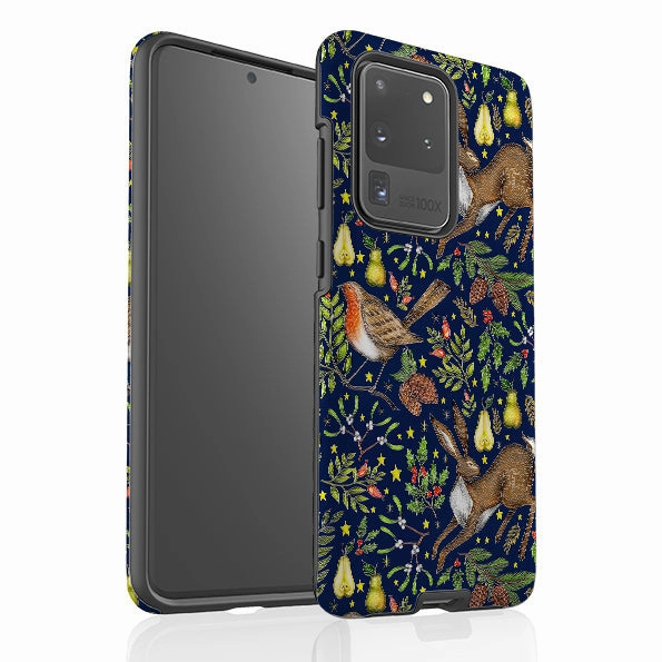 Samsung Tough Case - Christmas Garden By Catherine Rowe Smooth Finish Durable Finish