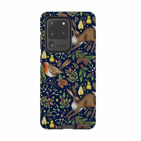 Scratch Guard Samsung Tough Case - Christmas Garden By Catherine Rowe