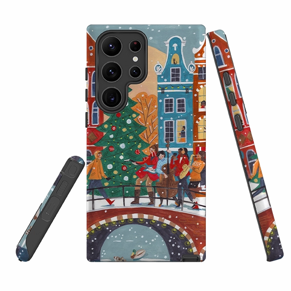 Samsung Tough Case - Christmas Music Amsterdam By Caroline Bonne Muller Outdoor Adventure