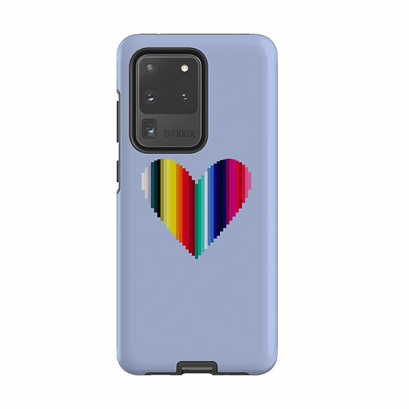 Samsung Tough Case - Cool Heart By Kitty Joseph Travel Accessory Smooth Lining