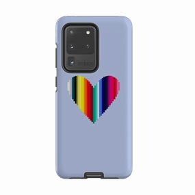 Samsung Tough Case - Cool Heart By Kitty Joseph Simple Texture Matte Texture Layer