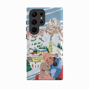 Hybrid Material Samsung Tough Case - Cortina By Caroline Bonne Muller