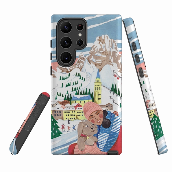 Samsung Tough Case - Cortina By Caroline Bonne Muller Fashion Edge Modern Touch