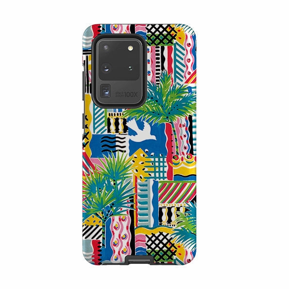 Smooth Look Texture Samsung Tough Case - Cote D'Azur By Sarah Campbell