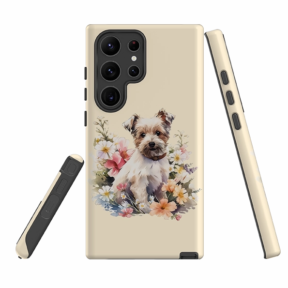 Samsung Tough  Case - Cute Dog E Compact Structure