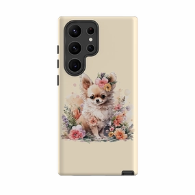 Samsung Tough  Case - Cute Dog L Elegant Comfort Comfort Padding