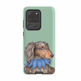 Samsung Tough Case - Dachshund By Catherine Rowe Classic Grip Elegant Accent