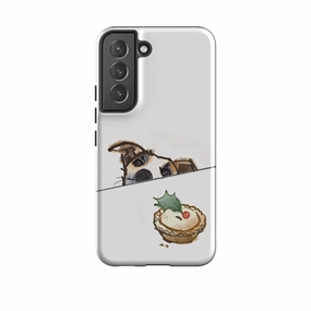 Simple Look Protective Touch Samsung Tough Case - Dog And Holly By Liane Payne