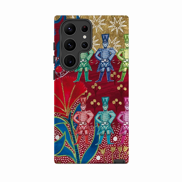 Samsung Tough Case - Drummers Drumming By Emma Frances Grant Soft Layer Durable Build