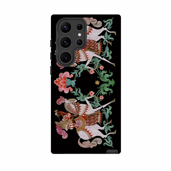 Anti Shock Personal Style Samsung Tough  Case - Eleven Pipers Piping By Maria Matos