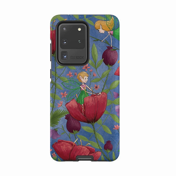 Samsung Tough Case - Fairies And Flowers By Maja Lindberg Clear Edge