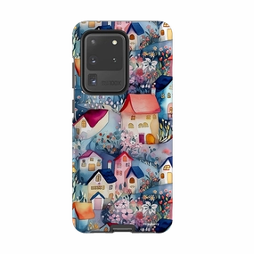 Samsung Tough Case - Fairy Houses II Protective Design Texture Dust proof