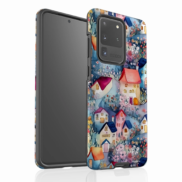 Compact Protection Samsung Tough Case - Fairy Houses II
