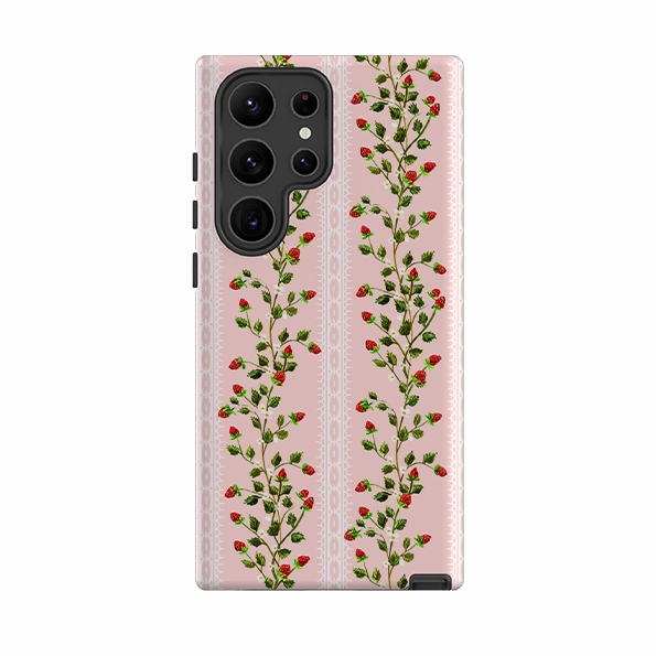 Samsung Tough Case - Floral IV By Abby Jacobs Flexible Edge Texture