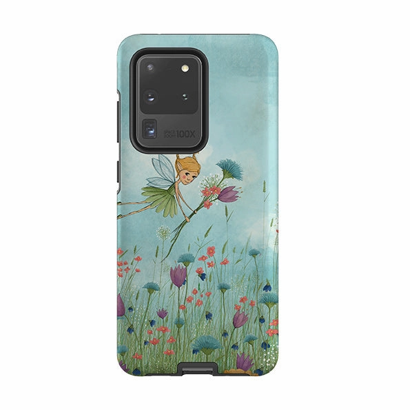 Grip Control Samsung Tough Case - Flower Fairy By Maja Lindberg