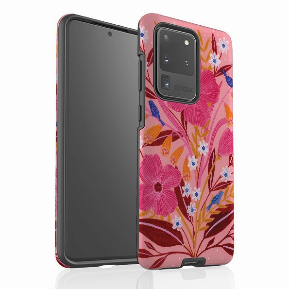 Hybrid Shield Samsung Tough Case - Flowers By Lee Foster Wilson