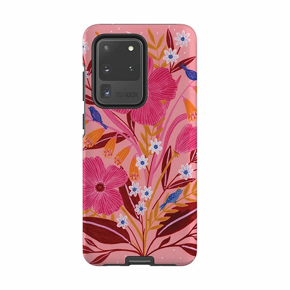 Fashion Accent Wear resistant Samsung Tough Case - Flowers By Lee Foster Wilson