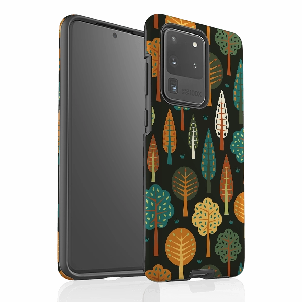Samsung Tough Case - Forest Midnight By Suzy Taylor Rugged Build Creative Accent