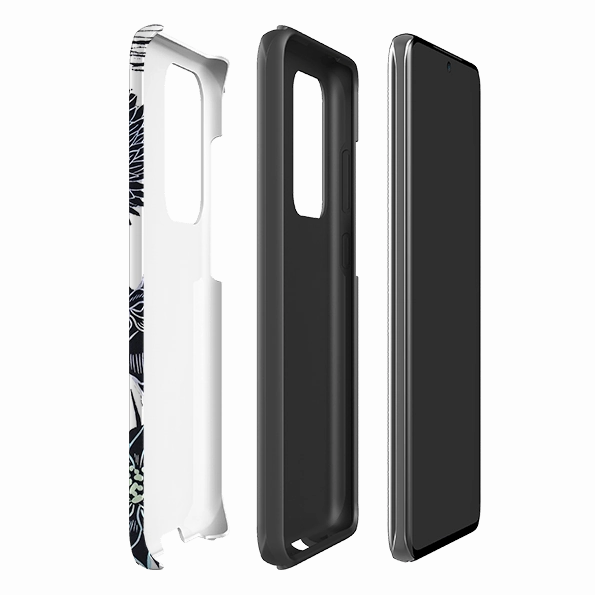 Samsung Tough Case - Fox Gloves By Kate Heiss Rugged Feel