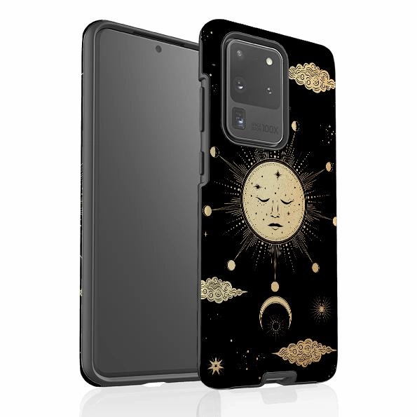 Matte Touch Bold Look Samsung Tough Case - Full Moon