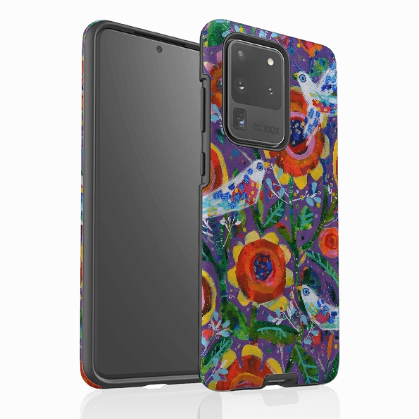 Refined Look Samsung Tough Case - Garden Party By Claire West