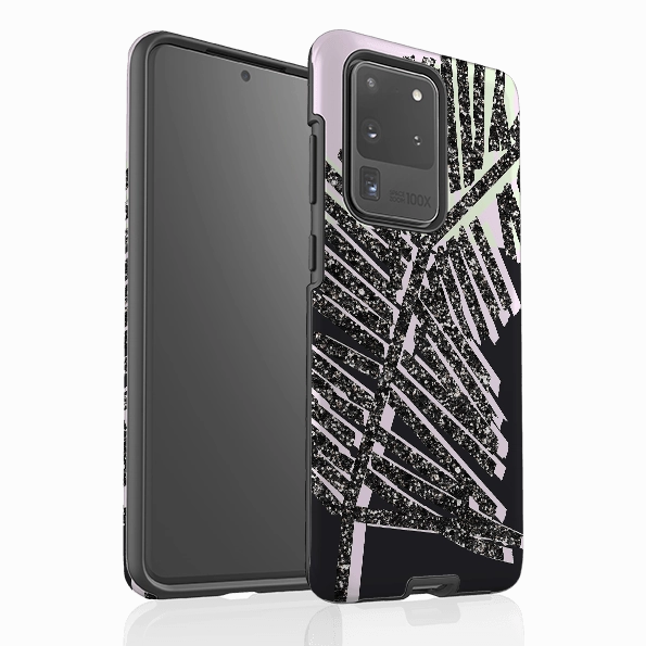 Samsung Tough Case - Glitter Palm By Kitty Joseph Fashion Forward