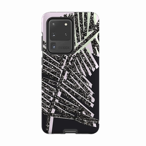Samsung Tough Case - Glitter Palm By Kitty Joseph Clear Protection