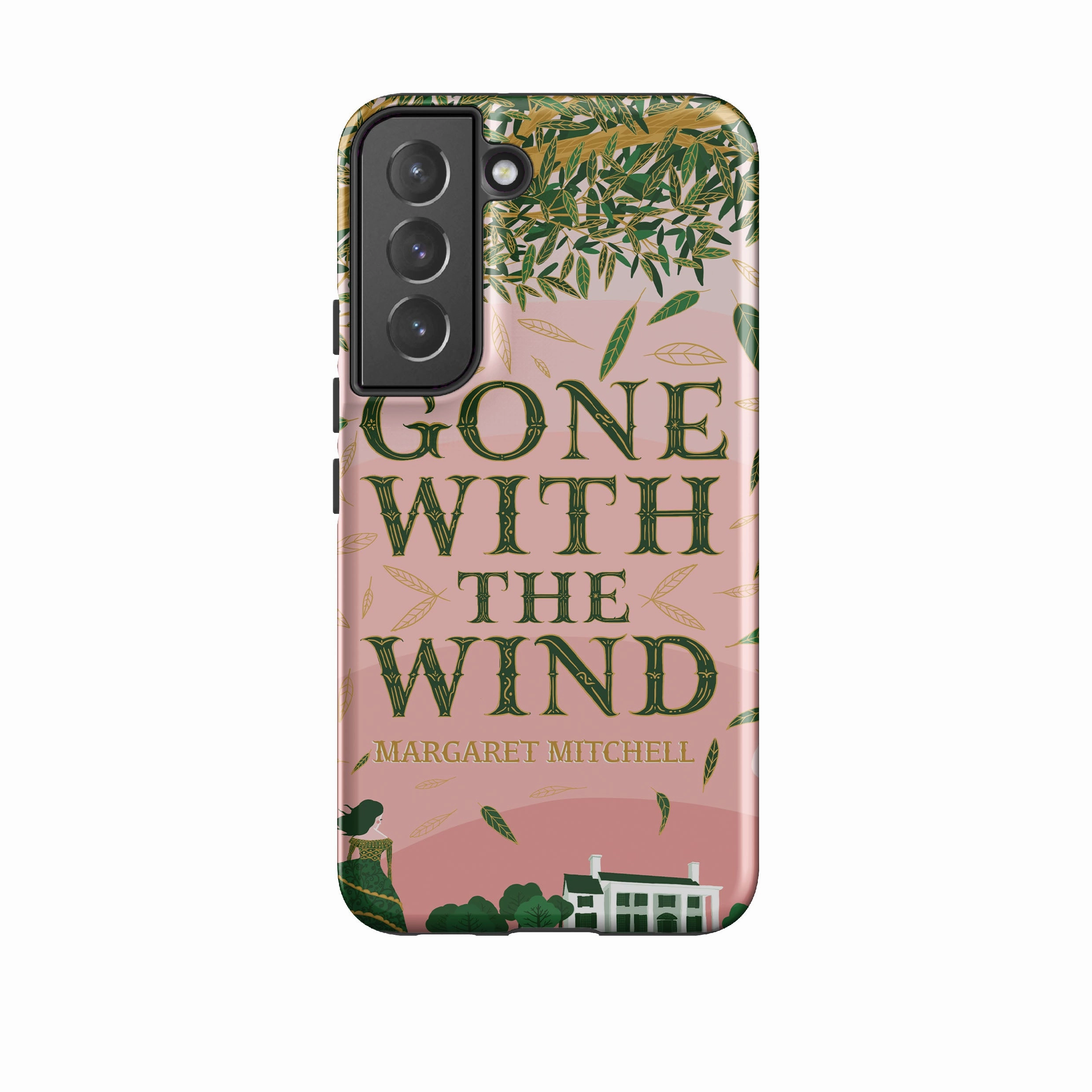 Non Slip Luxury Layer Texture Samsung Tough Case - Gone With The Wind By Maja Lindberg