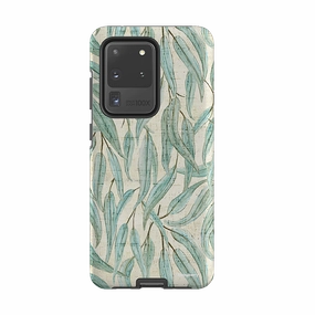Scratch Resistant Compact Build Samsung Tough Case - Gum Green By Katherine Quinn
