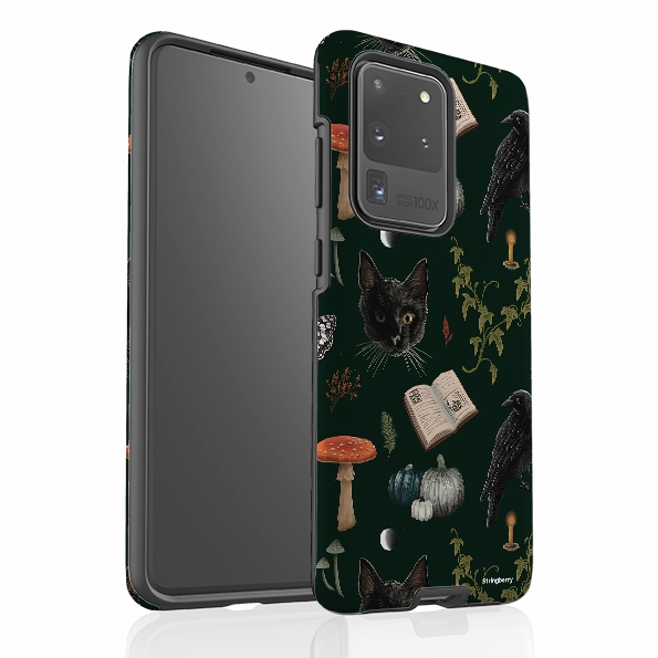 Samsung Tough Case - Halloween Pattern I By Anna Stead Vivid Design Texture
