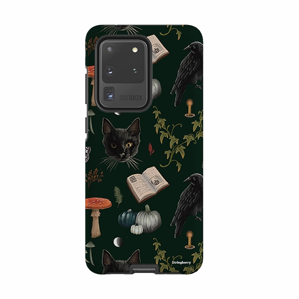 Soft Surface Samsung Tough Case - Halloween Pattern I By Anna Stead