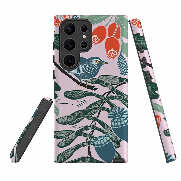 Samsung Tough Case - Hamwalk By Kate Heiss Durable Pattern Fashion Detail