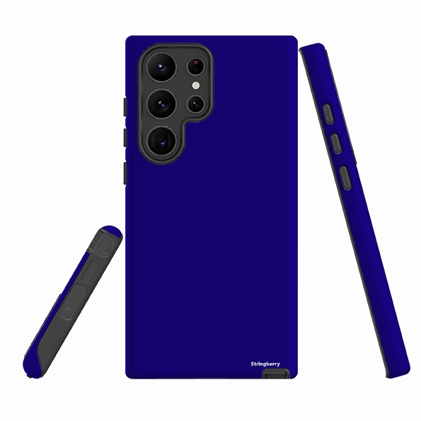 Samsung Tough Case - Hanoi Blue Rugged Feel Luxury Shine