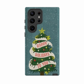 Samsung Tough Case - Happy Holidays By Abby Jacobs Flexible Touch