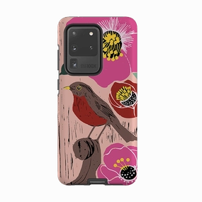 Samsung Tough Case - Hellebore By Kate Heiss Soft Look Texture