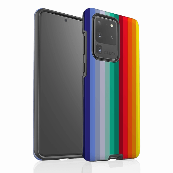 Samsung Tough Case - Honey Vertical By Kitty Joseph Hybrid Finish Elegant Accent