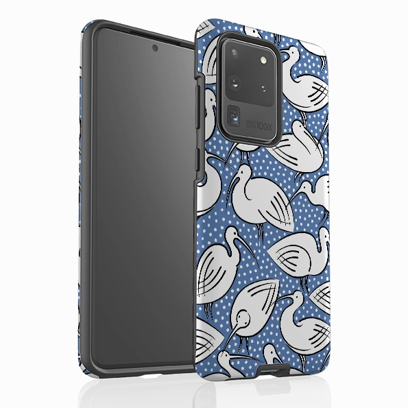 Protective Form Samsung Tough Case - Ibis By Cressida Bell