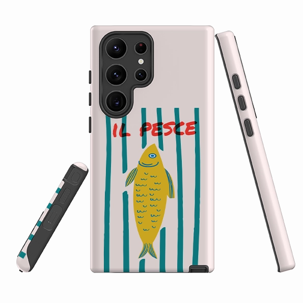 Samsung Tough Case - Il Pesce Soft Feelings Smooth Grip Layer