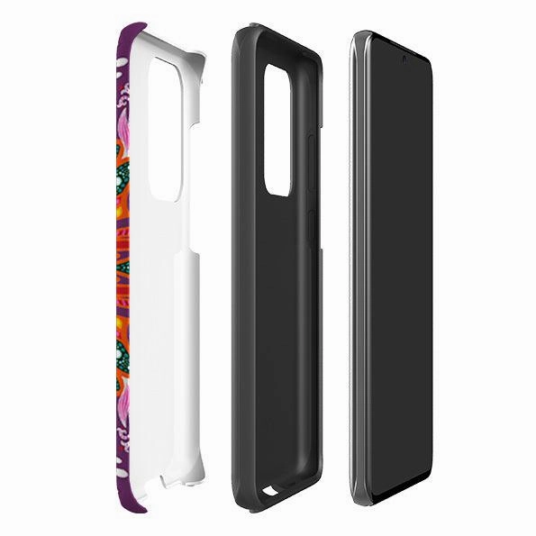 Light Frame Samsung Tough Case - Iris 2 By Mia Underwood
