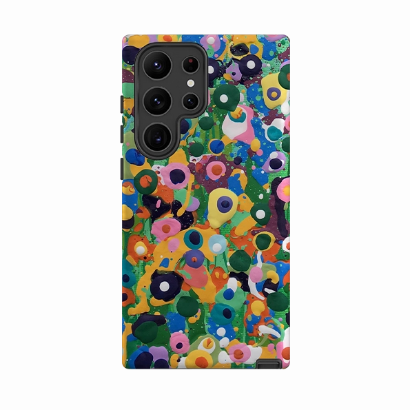 Soft Design Carbon Fiber Samsung Tough Case - Kisses By Linda Calvert Jacobson