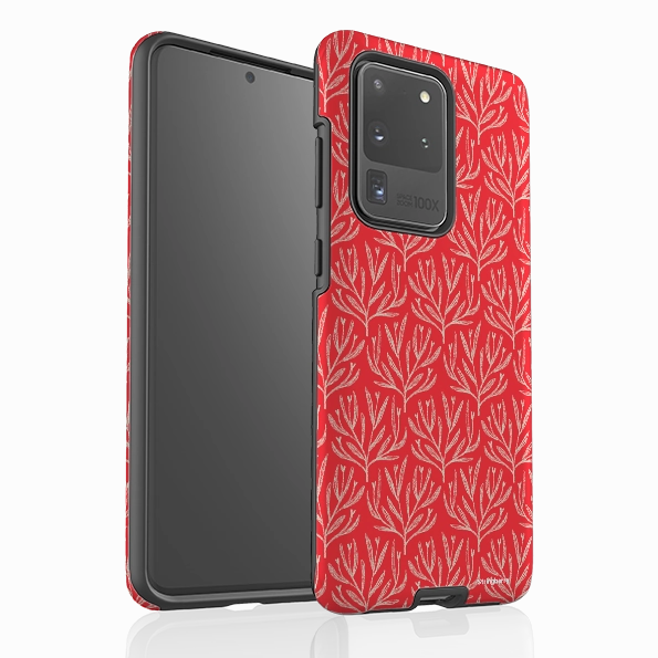 Light Design Comfort Detail Samsung Tough Case - Leaf By Katherine Quinn