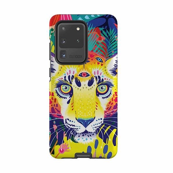 Hand Feel Matte Guard Samsung Tough Case - Leopard By Mia Underwood