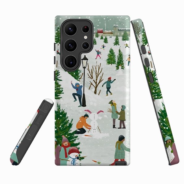 Durable Build Quality Samsung Tough Case - Let It Snow By Katherine Quinn
