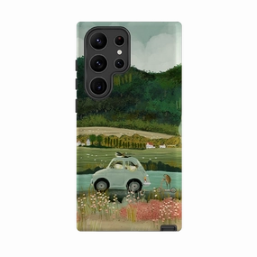 Vibrant Colors Samsung Tough Case - Lightening Bugs By Katherine Quinn