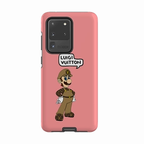 Samsung Tough Case - Luigi Vuitton Peachygrape By Angelica Hicks Subtle design