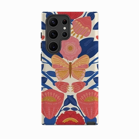 Samsung Tough  Case - May II By Nina Pace Modern Touch Transparent Edge